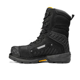 Bota de trabajo impermeable Scorpion de 9" con punta de composite para hombre - Negra